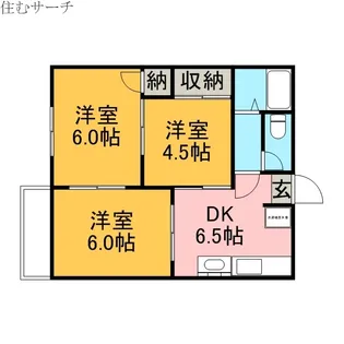 コーポ天水【2階】の間取り