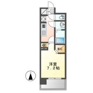愛知県名古屋市北区田幡2【マンション】の間取り