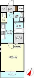 Renace Alma(ルネス アルマ)【3階】の間取り