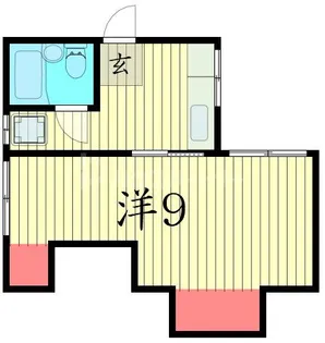 大橋ハイツ【2階】の間取り