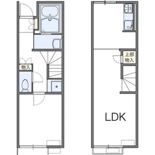 レオネクストソレイユAの間取り