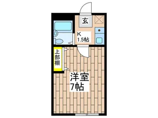 ポートアリス【1階】の間取り