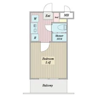 プロシード弘明寺【1階】の間取り