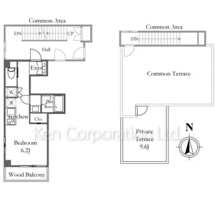 ReBreath Hongo 2018【4階】の間取り