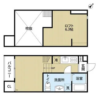 La Luce【1階】の間取り