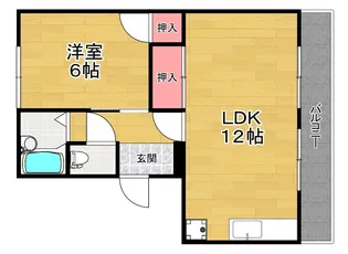 春日ダイヤモンドハイム【1階】の間取り