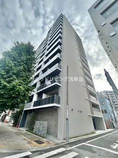 バウスフラッツ蔵前【14階】の外観