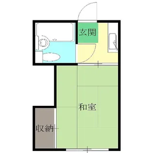コーポラス野島【1階】の間取り
