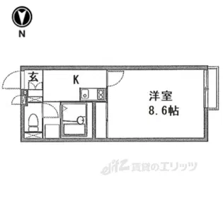 レオネクストビーシェル【2階】の間取り