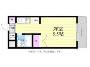 メゾン・ド・セレニテ【2階】の間取り