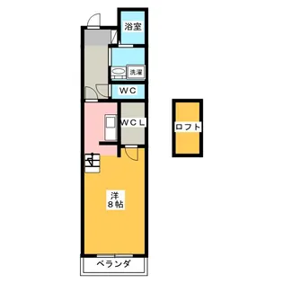 GRACE COURT SHIZUOKA【1階】の間取り