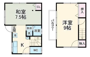 千葉県柏市中新宿3【一戸建】の間取り