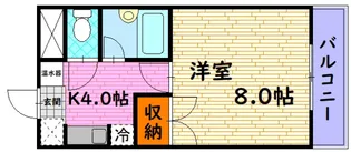広島県三次市十日市南5【マンション】の間取り