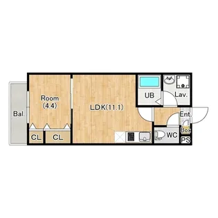 シエロコート入間【1階】の間取り