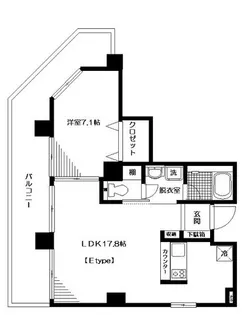 東京都墨田区両国4【マンション】の間取り
