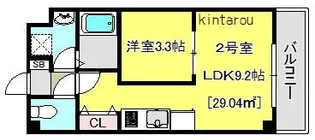 Pacifica【3階】の間取り