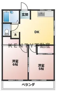 イマムラハイツ【2階】の間取り