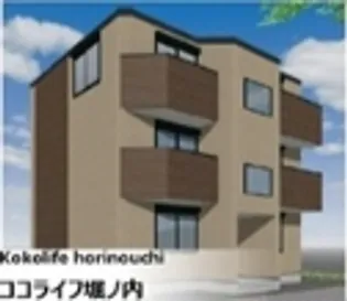 ココライフ堀ノ内【3階】の外観