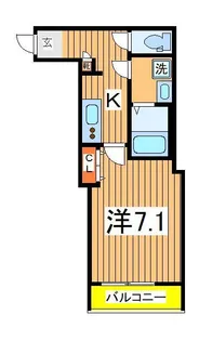 GRADUS柏2【2階】の間取り