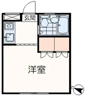 ウィラ桜ヶ丘【1階】の間取り