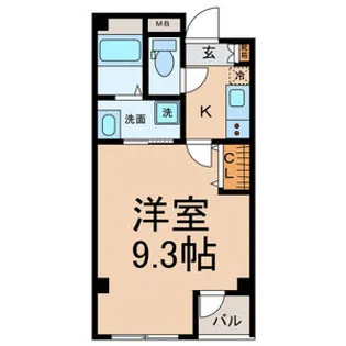 愛知県名古屋市中区橘1【マンション】の間取り