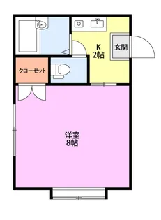 ハウスドルチェ【1階】の間取り