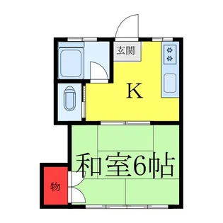 末広荘【2階】の間取り