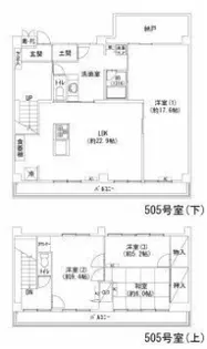 コウセツビル【5階】の間取り