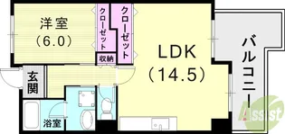 入江【3階】の間取り
