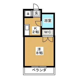 アーバン塩釜【2階】の間取り