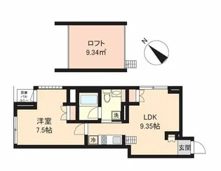 PASEO神宮前【3階】の間取り