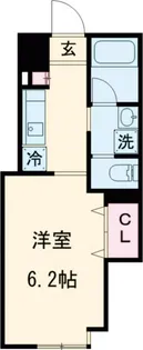 ルシェル千歳台【1階】の間取り