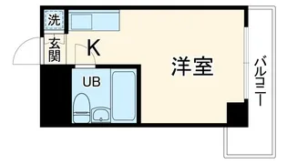 ユーステム浦安【2階】の間取り