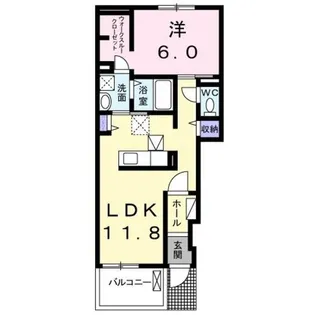 モーレフ【1階】の間取り