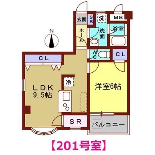 Ziel (ツィール)【2階】の間取り