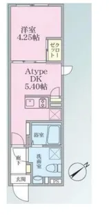東京都北区田端新町2【マンション】の間取り