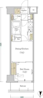 アーバネックス森下IV【2階】の間取り