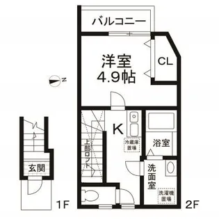 ガーデンコート経堂の間取り