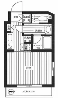 ルーブル富士見台【2階】の間取り