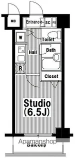 東京都目黒区下目黒3【マンション】の間取り