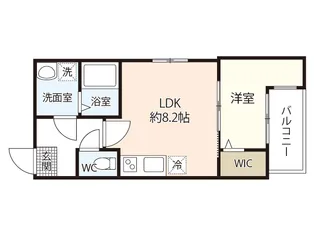 皆賀の杜レジデンス 南館【1階】の間取り