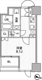 東神田テラスレジデンス【9階】の間取り