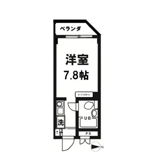 東京都杉並区高円寺南4【マンション】の間取り
