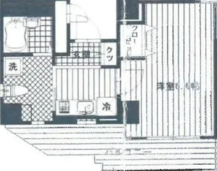 東京都大田区新蒲田1【マンション】の間取り