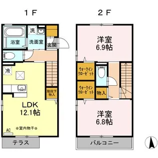 カルム3の間取り