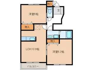ポワールセゾンA棟【1階】の間取り
