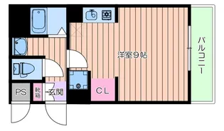 MIRAI関大前【2階】の間取り