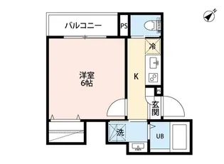 robot home 淵野辺【1階】の間取り
