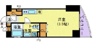 東京都文京区千駄木3【マンション】の間取り