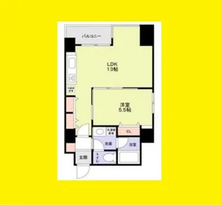 K-CRAFT UMEDA161【2階】の間取り